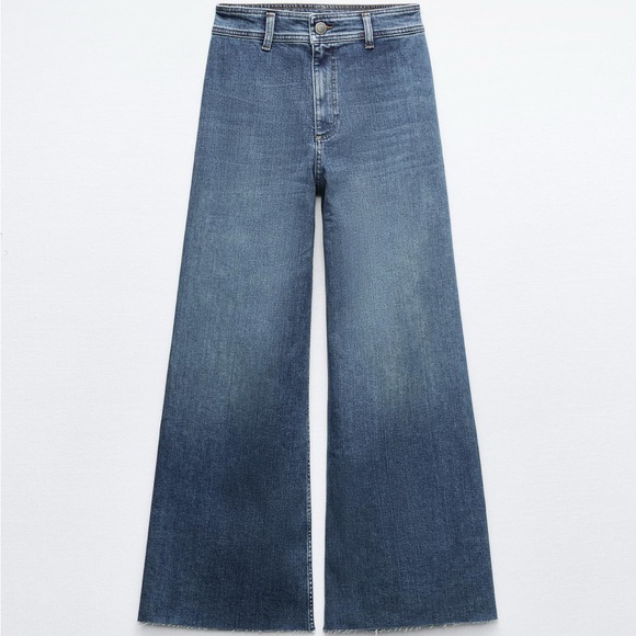 ZARA Marine High Rise Jeans - Picture 2 of 8